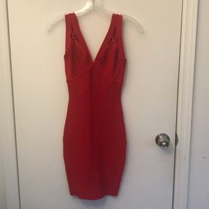 Marciano Olivia Red Bandage dress